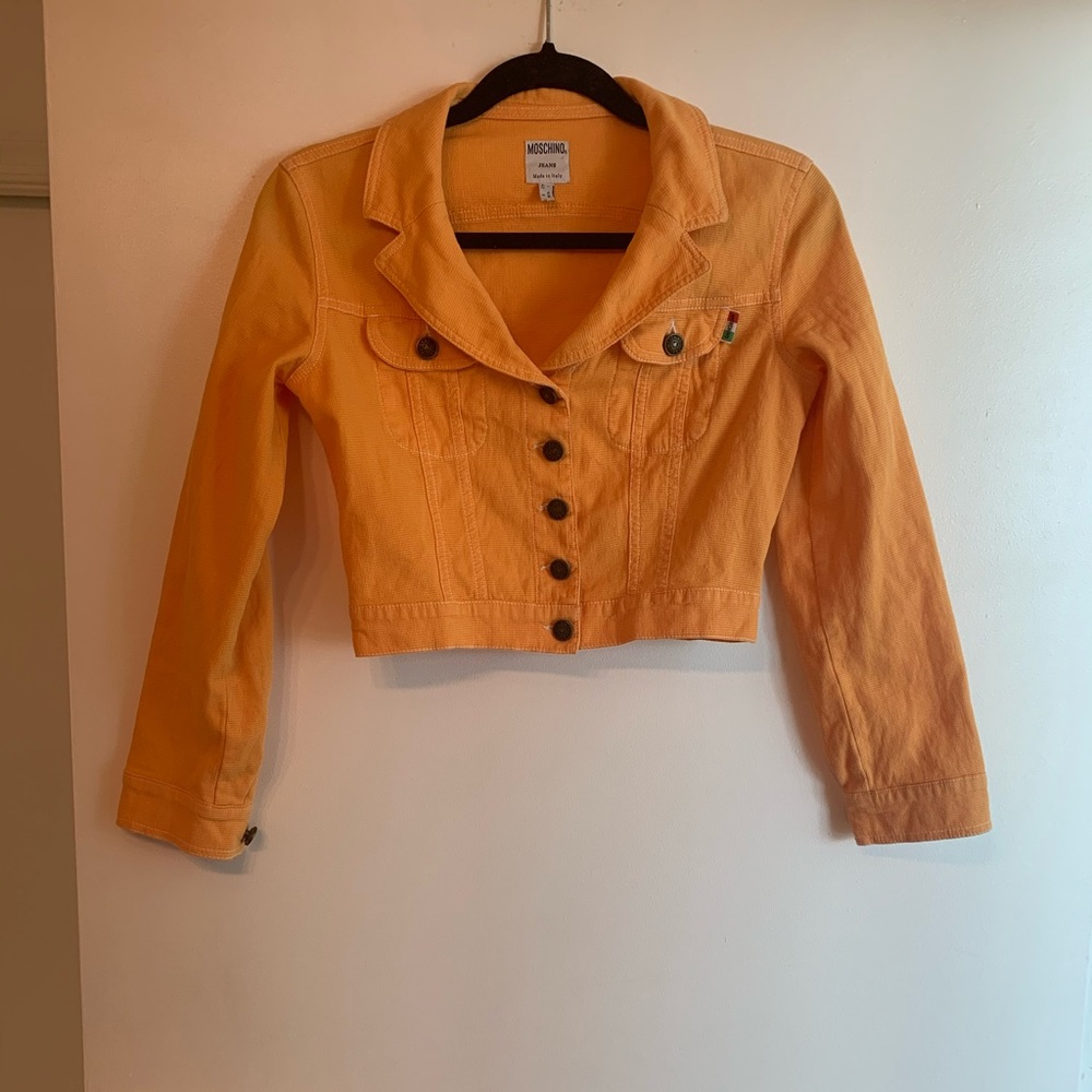 Moschino crop jacket